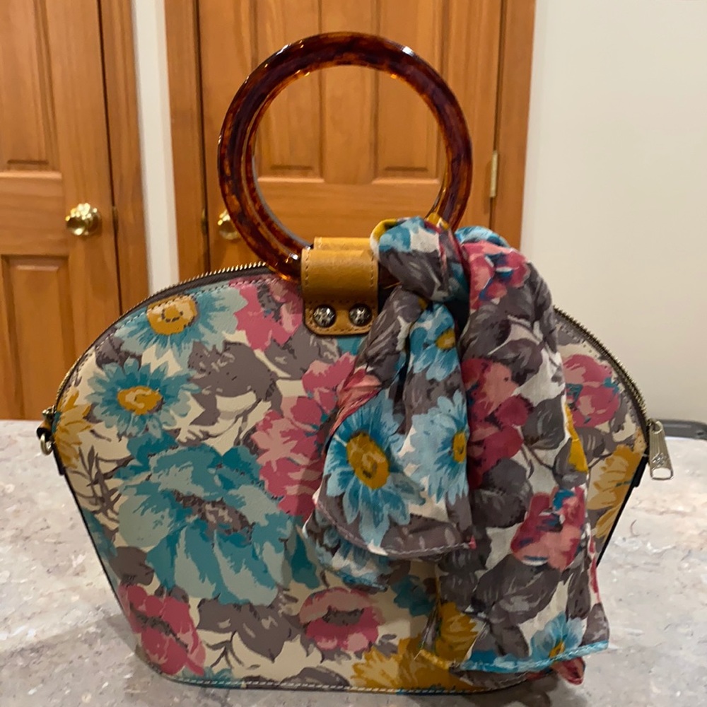 Patricia Nash NWT First Bloom Meldola Dome Satchel